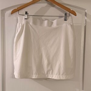 Calia white golf skort